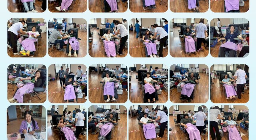 ขอบพระคุณผู้ร่วมบริจาคโลหิต ประจำเดือนเมษายน 2569 ณ อาคาร KPN Tower